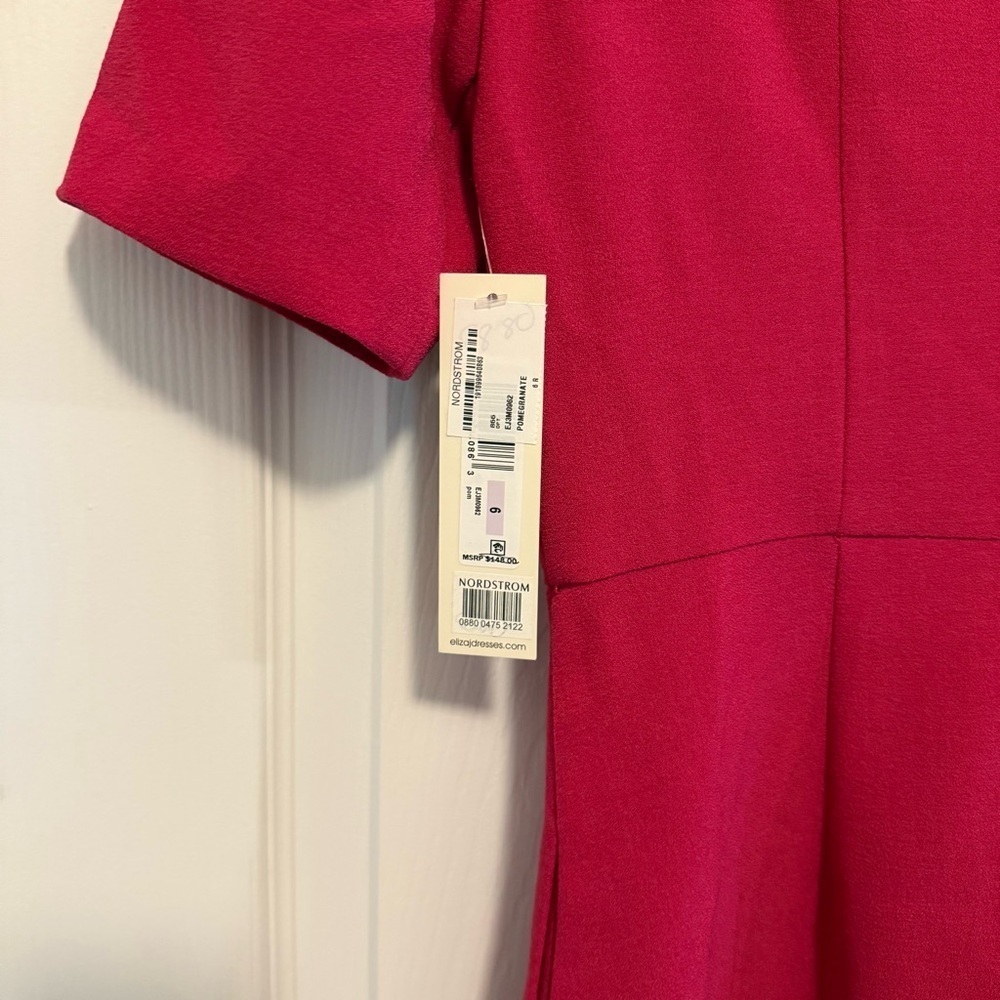 NWT Eliza J Side Ruffle A-Line Dress - Picture 6 of 8